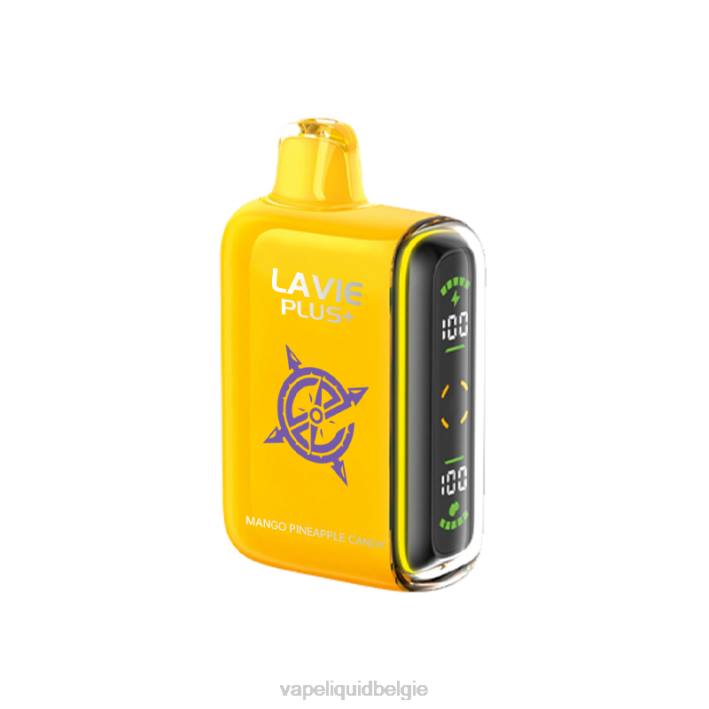 B82B102 E-Liquid Kopen België | mango-ananas snoep LAVIE PLUS 15000 trekjes