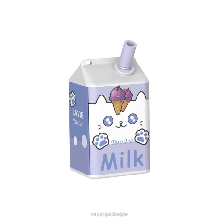 B82B180 E-Liquid Kopen België | taro-ijs LAVIE MILK 7000 trekjes