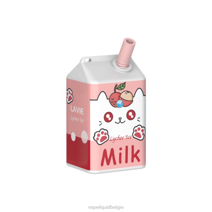 B82B183 E-Liquid Kopen België | lychee-ijs LAVIE MILK 7000 trekjes