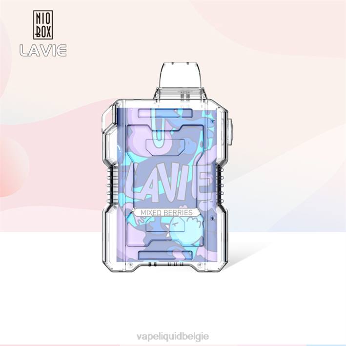 B82B197 Vape Liquid | gemengde bessen LAVIE NIO BOX 9000 trekjes