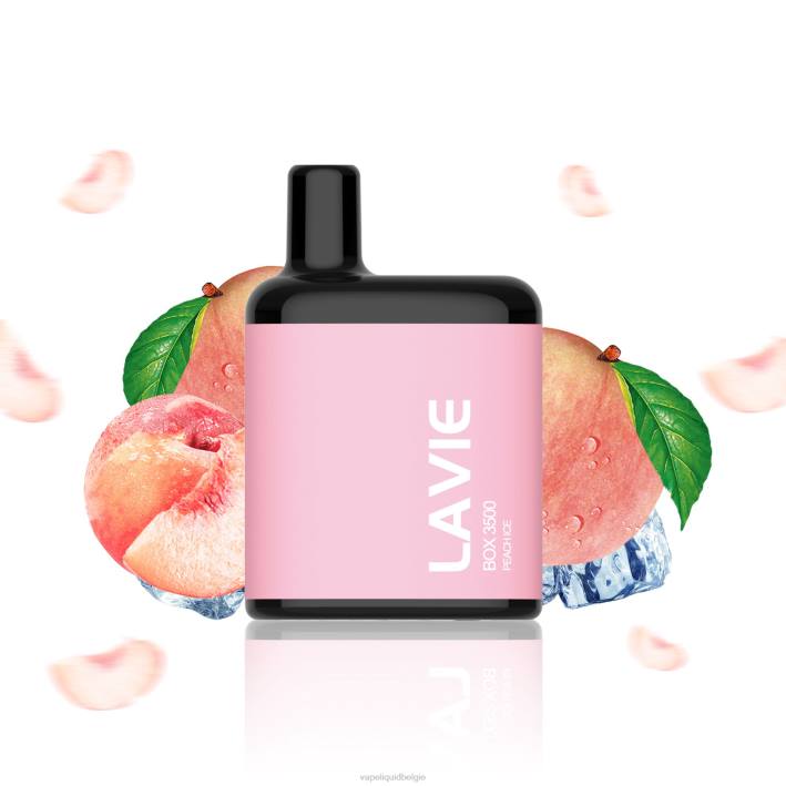 B82B209 Vape Liquid | perzik ijs LAVIE BOX 3500 trekjes