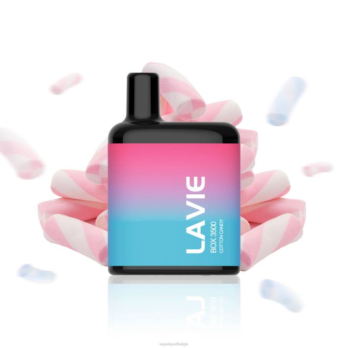 B82B210 E-Liquid Kopen België | suikerspin LAVIE BOX 3500 trekjes