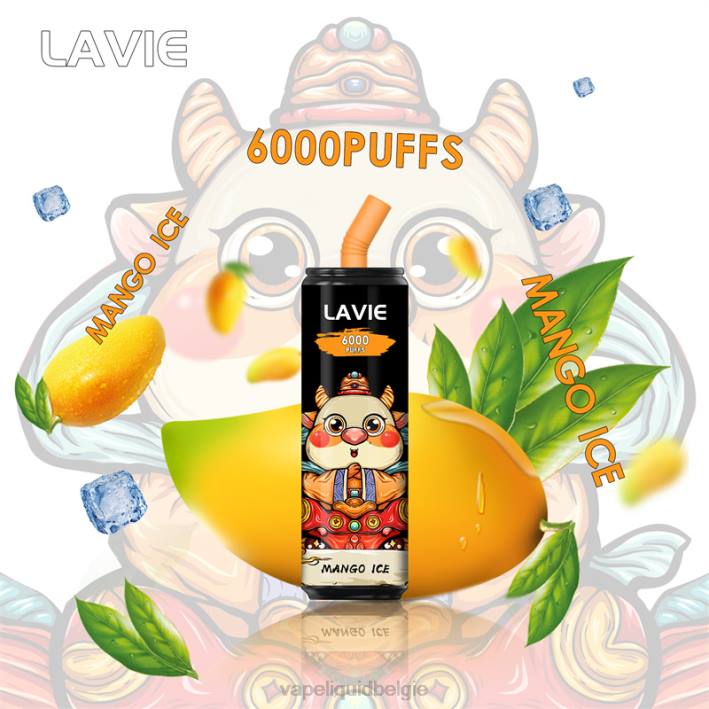 B82B270 E-Liquid Kopen België | mango-ijs LAVIE Coke BAR 6000 trekjes