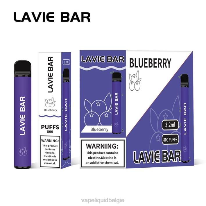 B82B310 Vape België | bosbessen ijs LAVIE BAR 800 trekjes