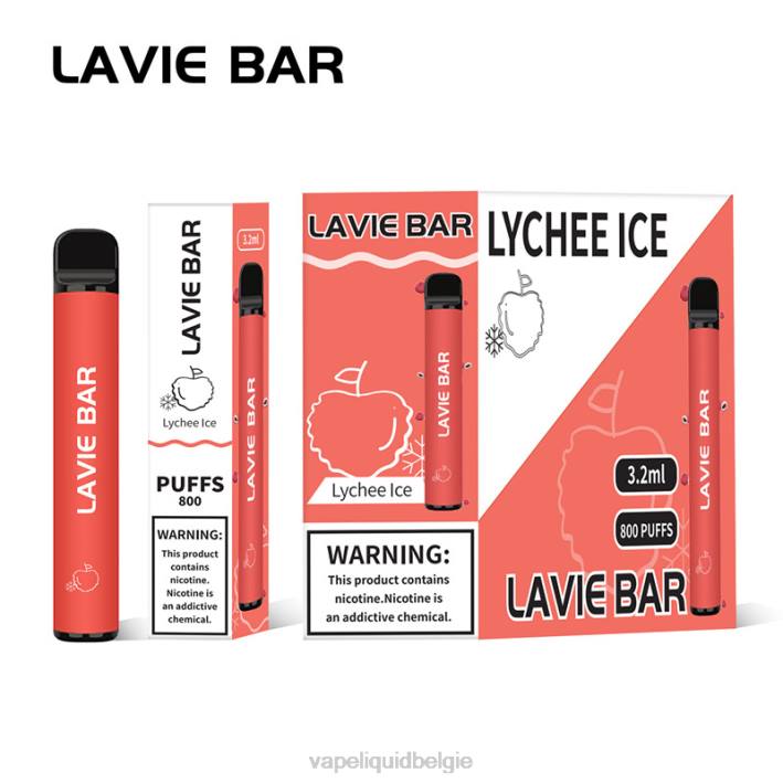 B82B313 Vape België | lychee-ijs LAVIE BAR 800 trekjes