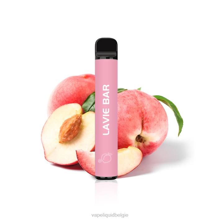 B82B325 Vape België | perzik ijs LAVIE BAR 2% versie 800 trekjes