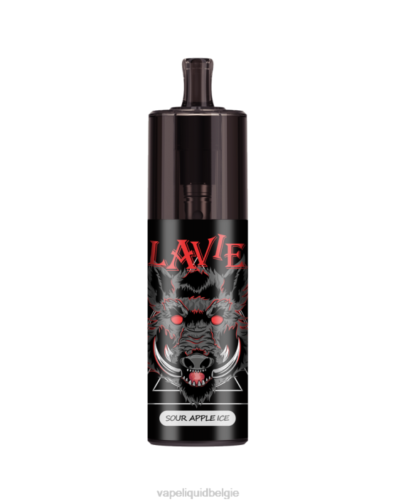 B82B329 Vape Liquid | zuur appelijs LAVIE COLOUR BAR Luchtstroomregeling voor 10.000 trekjes