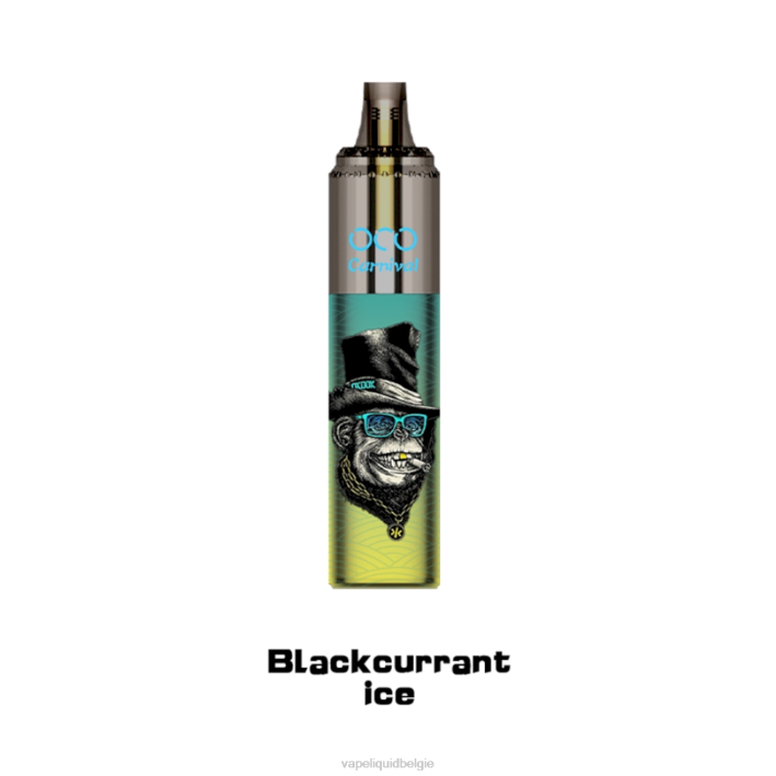 B82B348 E-Liquid Kopen België | zwarte bessen ijs LAVIE OCO Carnaval 10.000 trekjes