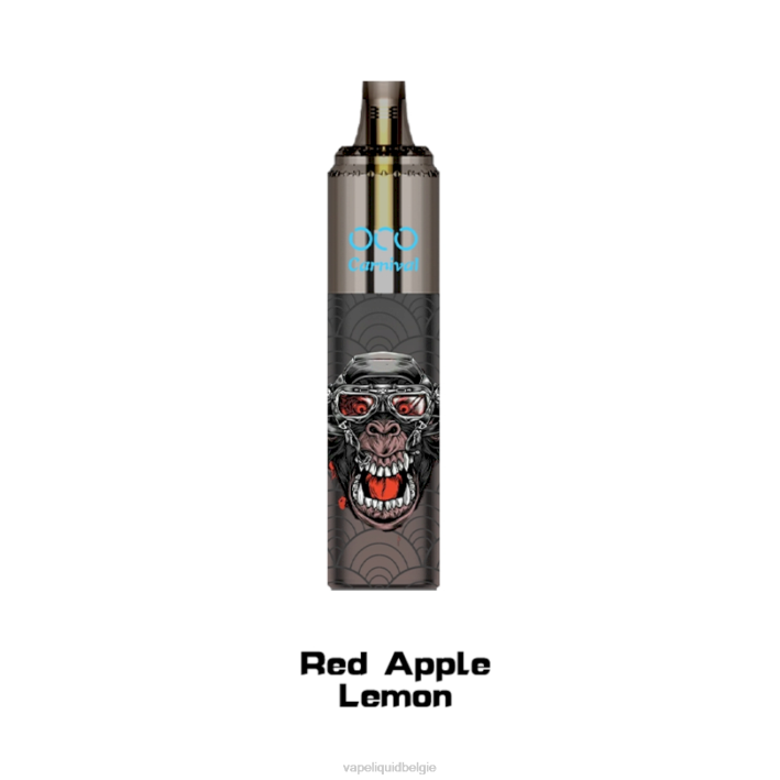 B82B356 Vape Liquid | rode appel citroen LAVIE OCO Carnaval 10.000 trekjes