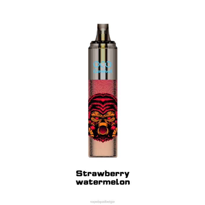 B82B358 Vape België | aardbei watermeloen LAVIE OCO Carnaval 10.000 trekjes