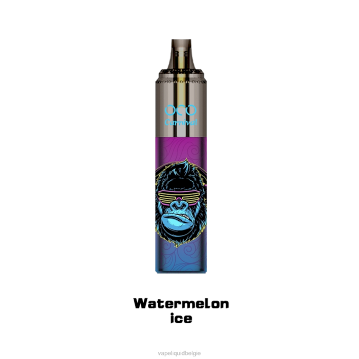 B82B359 Vape Liquid | watermeloen ijs LAVIE OCO Carnaval 10.000 trekjes