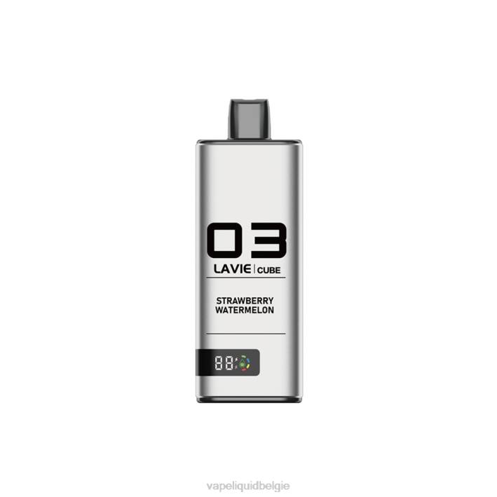 B82B37 Vape België | aardbei watermeloen LAVIE Cube 20000 trekjes