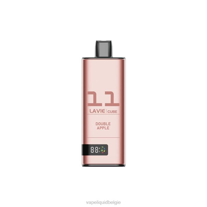 B82B45 E-Liquid Kopen België | dubbele appel LAVIE Cube 20000 trekjes