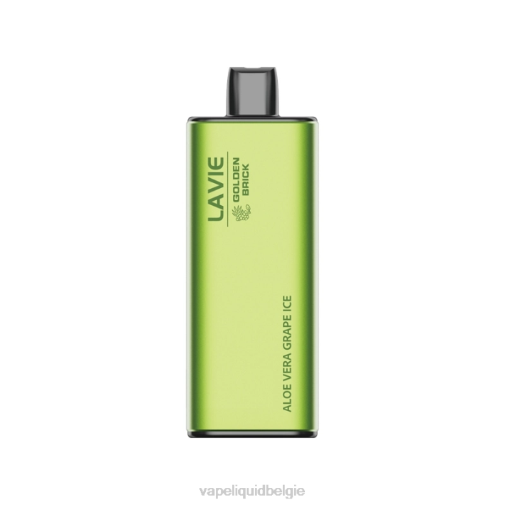 B82B51 E-Liquid Kopen België | aloë vera druivenijs LAVIE GOLDEN BRICK 10000 trekjes