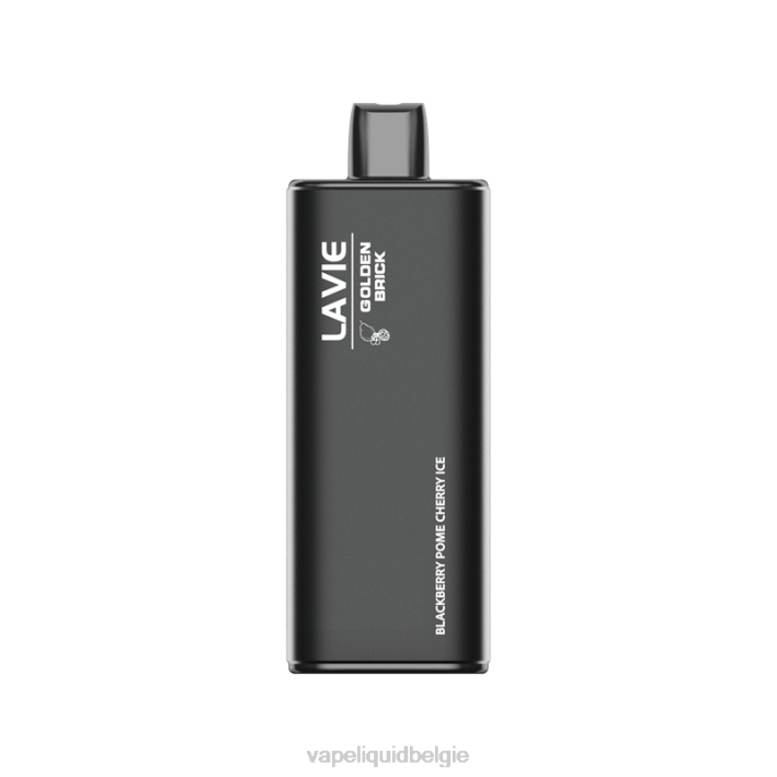 B82B54 E-Liquid Kopen België | bramenpit-kersenijs LAVIE GOLDEN BRICK 10000 trekjes