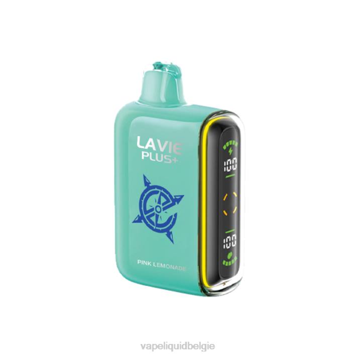 B82B93 E-Liquid Kopen België | roze limonade LAVIE PLUS 15000 trekjes