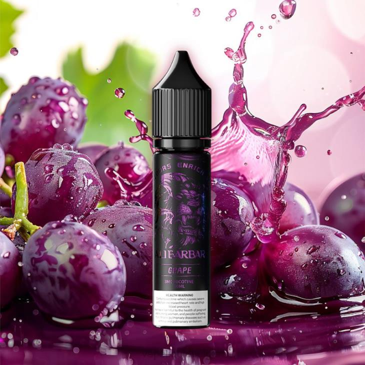 Vape Liquid druif | Alibarbar waterpijp onyx dock 4T8V105